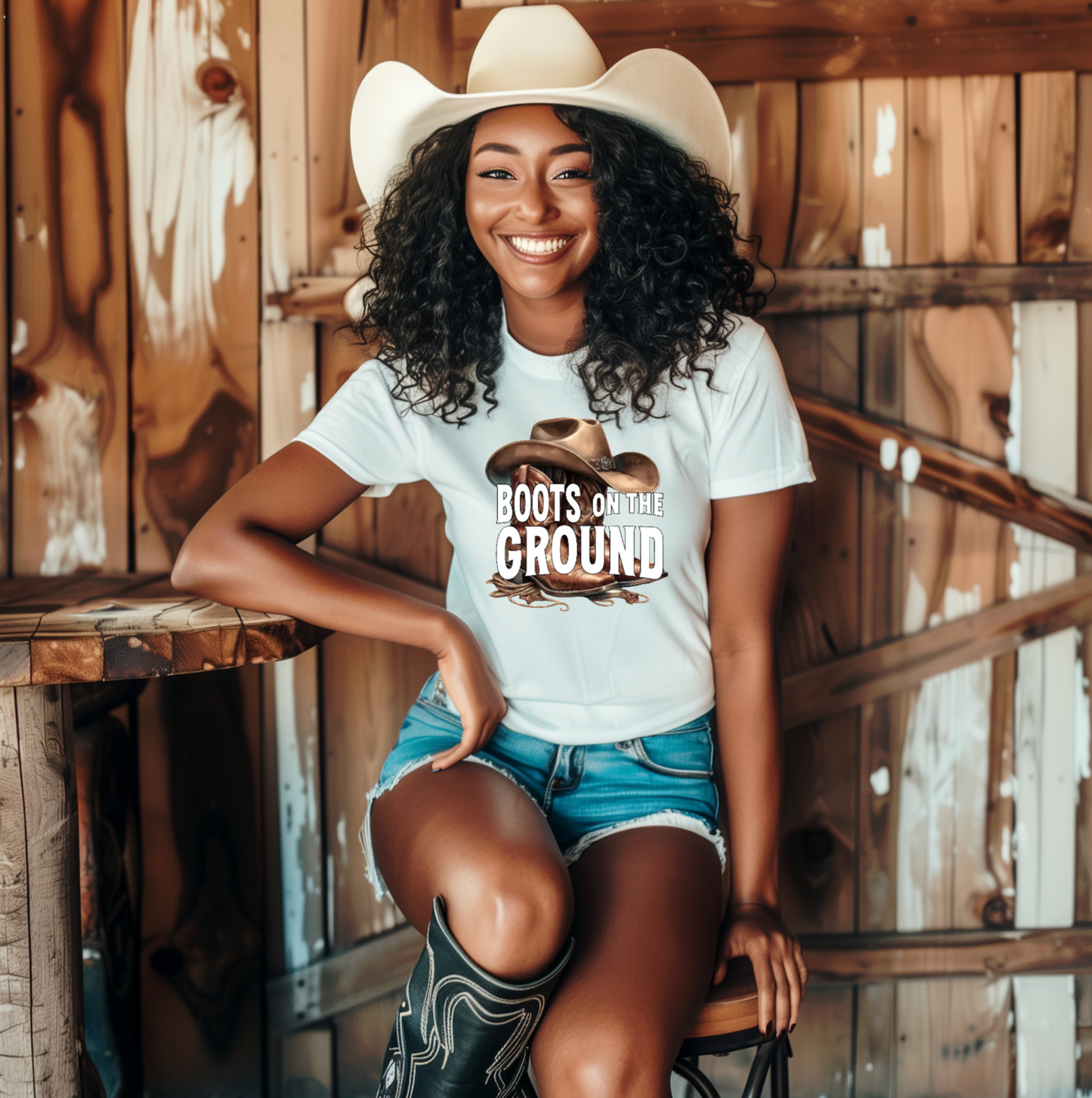 Boots On The Ground DTF Transfers